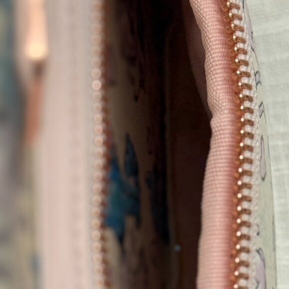 🎒 Disney Parks Loungefly Stitch & Angel Mini Backpack – Pastel Hearts Print - Picture 3 of 8